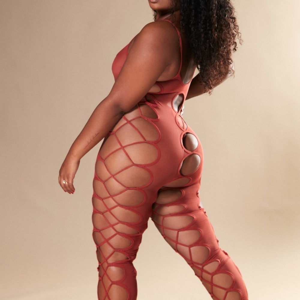 Laina Rauma CYBERSEXT Jumpsuit XXL In Cinnamon